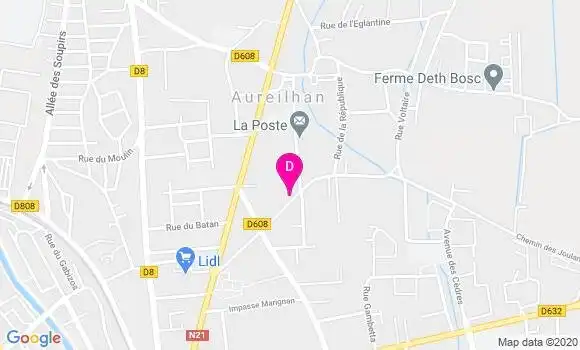 Localisation Fabienne Borga Clavie