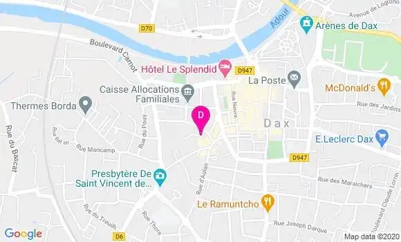 Localisation Claudie Delas Lebret