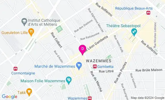 Localisation Alix Bruge