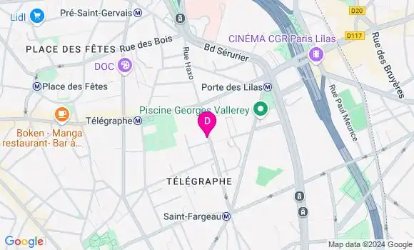 Localisation Vincent Eusebe