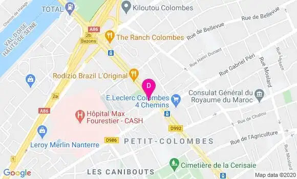 Localisation Philippe Peron