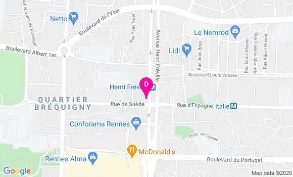 Localisation Sophie Lamagnere