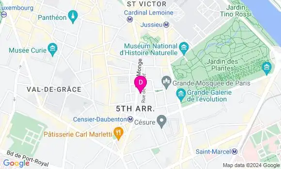 Localisation Cristina Muinos
