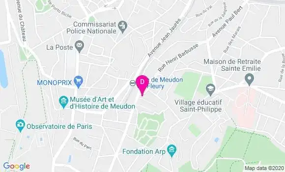 Localisation Catherine Andre