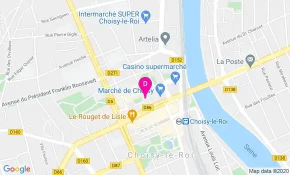 Localisation Nicolas Chauveau