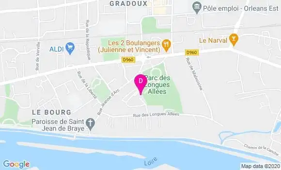 Localisation Juliette Vexiau