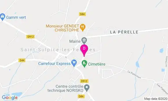 Localisation Marc Enon