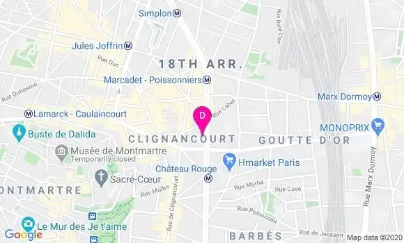 Localisation Ines Sanaa
