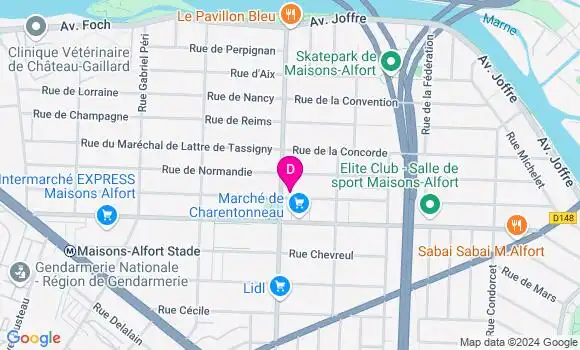 Localisation Elysa Fellous