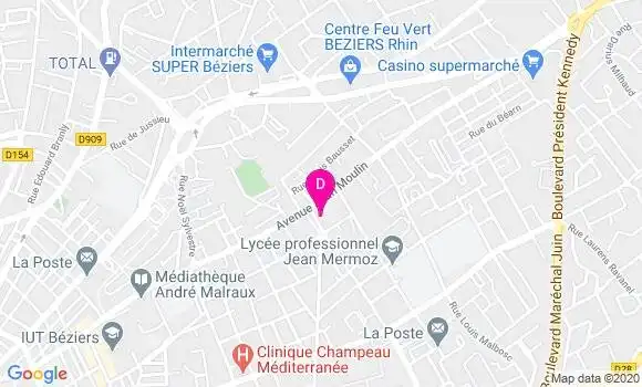 Localisation Corinne Bastide Bertheas