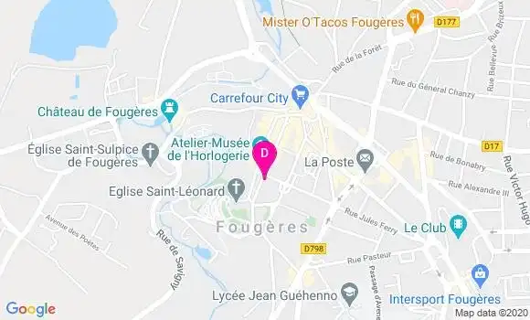 Localisation Paul Desmottes