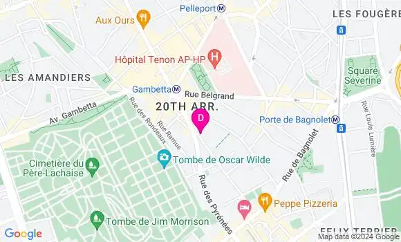 Localisation Daphnée Cabayot