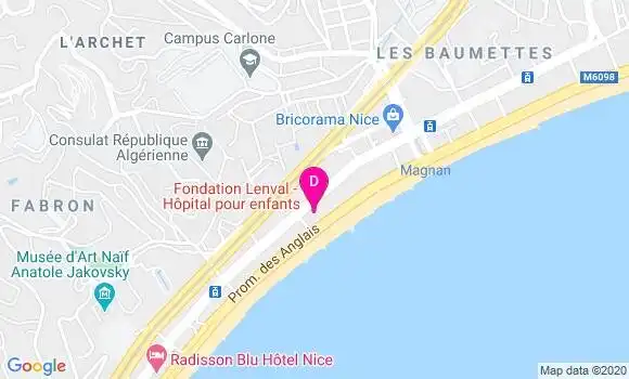 Localisation Marie Claude Bojman