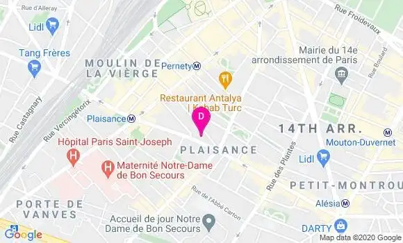 Localisation Mina Amidjee