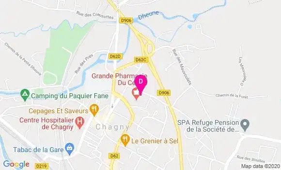 Localisation Laurence Briday