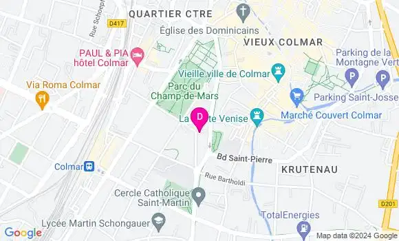 Localisation Franck Reeb