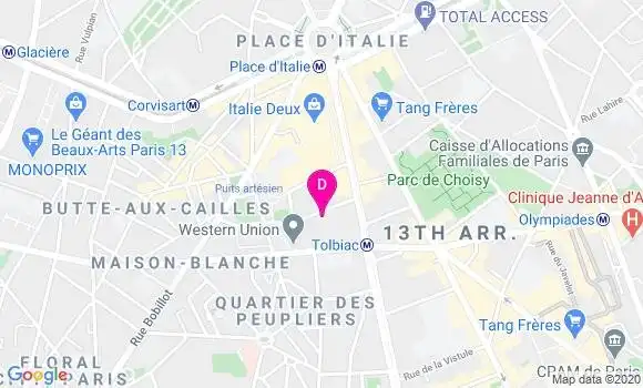 Localisation Malihe Vossoughi