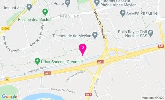 Localisation Julie Bouchet