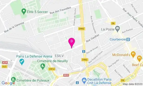 Localisation Lionel Tellouck