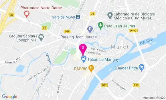 Localisation Niloufar Fabre