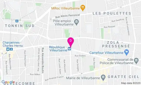 Localisation Antoine Gazelle