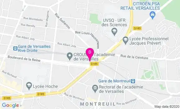 Localisation Antoine Mida