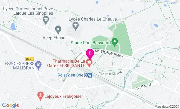 Localisation Yvonne Leon
