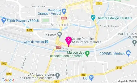 Localisation Francois Bonvallet