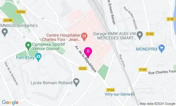 Localisation Marjolaine Gosset
