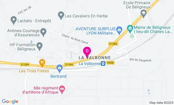 Localisation Blandine Biswang