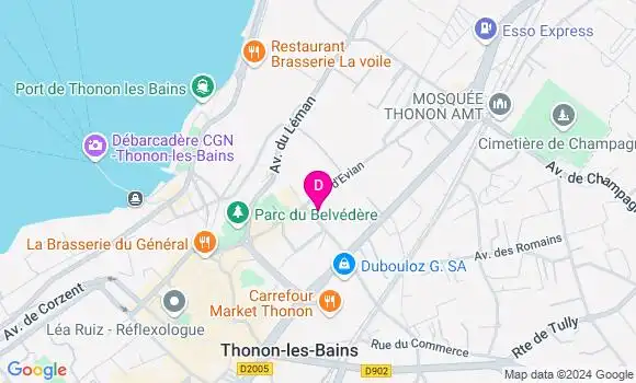 Localisation Olivia Pacquet