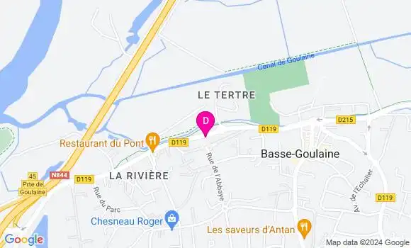 Localisation Paula Gouesnard