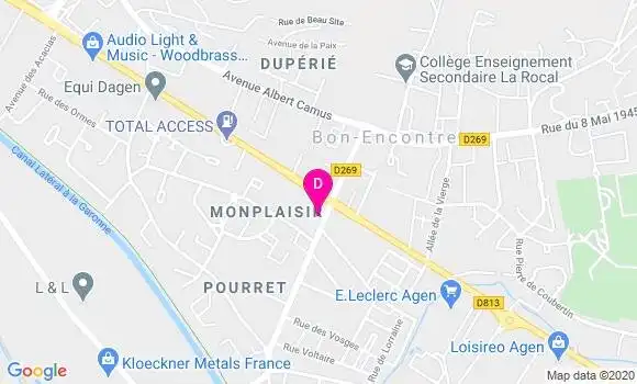 Localisation Marie Elise Flouret De Flaujac