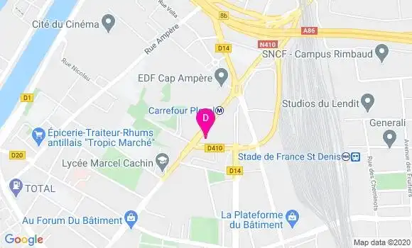 Localisation Caroline Malandit