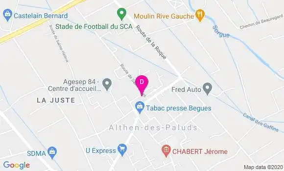 Localisation Stephanie Bordat