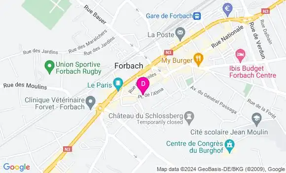 Localisation Léa Hilt