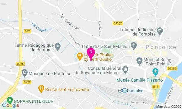 Localisation Pascal Riet