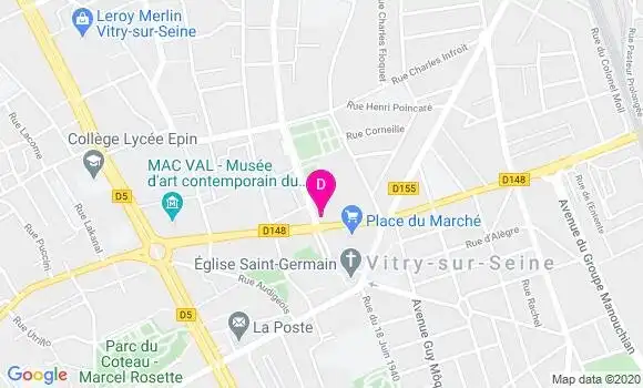 Localisation Marion Morel