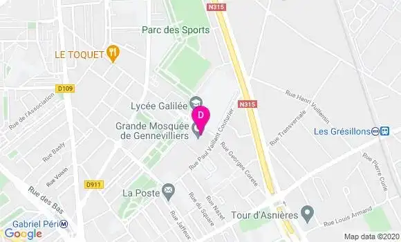 Localisation Magali Reposeur