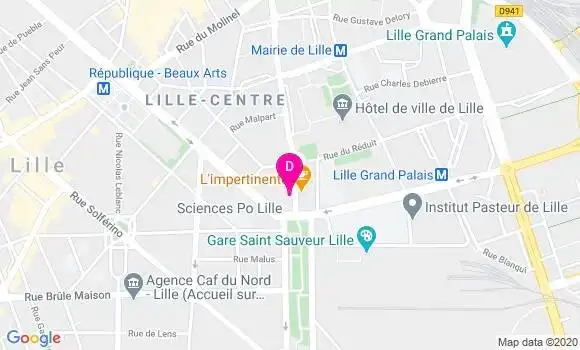 Localisation Marie Helene Minart