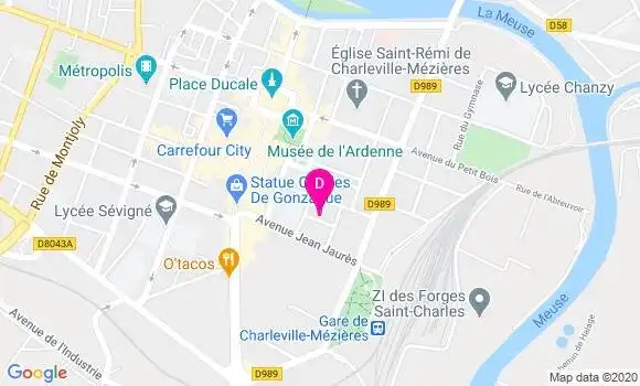 Localisation Najet Ammour