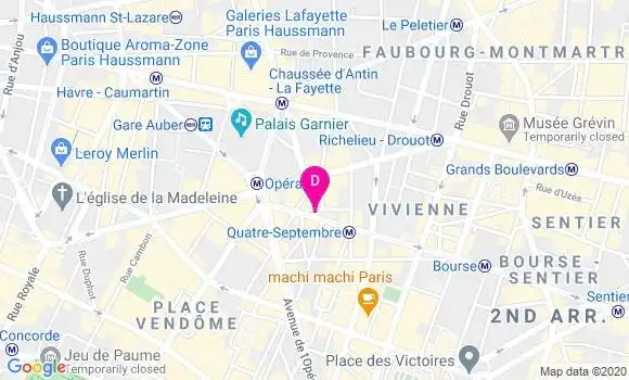Localisation Margot Amsellem