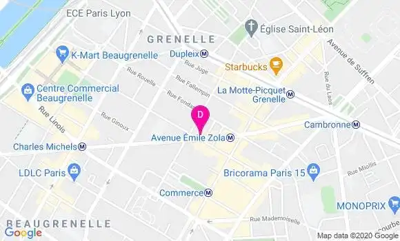 Localisation Sophie Cohen Allouche