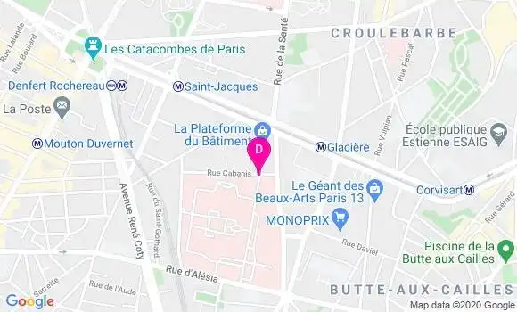 Localisation Virginie Drusch