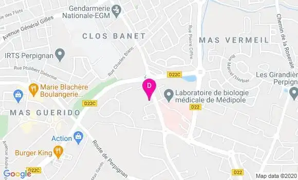 Localisation Clementine Vitau