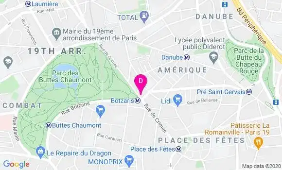 Localisation Sandrine Millet