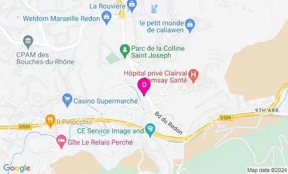 Localisation Christine Mourier Rabattu