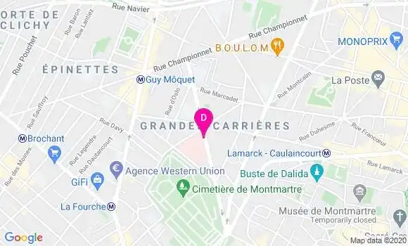 Localisation Andrei Mitu