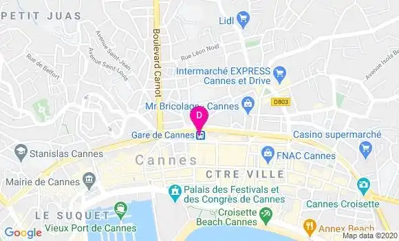 Localisation Claudia Antunes