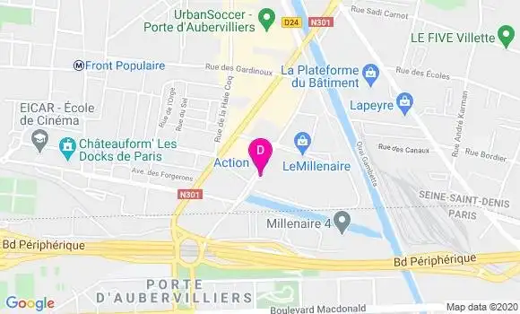 Localisation Gerard Benmussa